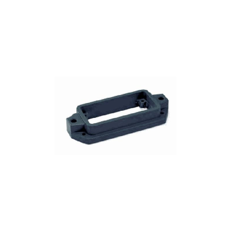 Embase encastrée 16B, Aluminium moulé sous pression, IP68/IP69K